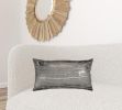Distressed Brush Stroke Lumbar Pillow