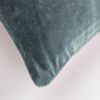 22" Cotton Velvet Throw Pillow