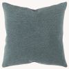 22" Cotton Velvet Throw Pillow