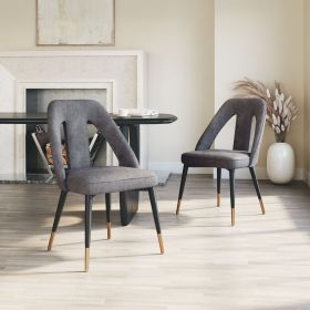 Artus Dining Chair (Color: Gray)
