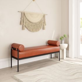 Barrow Bench (Color: Brown)