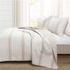 Stripe Reversible Cotton Quilt Set