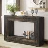 Modern Farmhouse 47-inch Long Entryway or Console Sofa Table Wood Finish