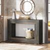 Modern Farmhouse 47-inch Long Entryway or Console Sofa Table Wood Finish
