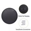 Round Circular Bathroom Wall Mirror with Black Frame