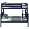 Twin over Full size Solid Wood Bunk Bed
