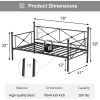 Twin size Classic Heavy Duty Metal Day Bed Frame