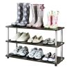 3-Shelf Modern Shoe Rack - Holds up to 12 Pair of Shoes