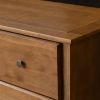 Farmhouse Solid Pine Wood 6 Drawer Dresser