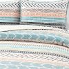 Scandinavian Chevron Reversible Cotton Quilt Set
