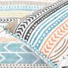 Scandinavian Chevron Reversible Cotton Quilt Set