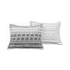 Full/Queen Scandinavian Chevron 5 Piece Lightweight Comforter Set