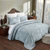 100-Percent Cotton Chenille 3-Piece Coverlet Bedspread Set