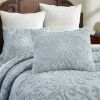 100-Percent Cotton Chenille 3-Piece Coverlet Bedspread Set