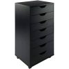 Modern Scandinavian Style 7-Drawer Storage Cabinet Chest
