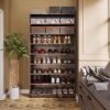 8-Shelf Shoe Rack for Closet Storage Shelving Unit - Holds Up To 45 Pairs