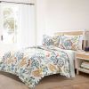Botanical Bohemian Floral Lightweight Quilt Set