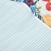 Lightweight Floral 3-Piece Polyester Quilt Set