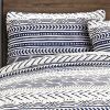 Scandinavian Style Chevron Reversible Cotton Quilt Set