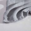Cozy Lightweight Grey 100-Percent Cotton Blanket - Machine Washable