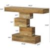 Modern Farmhouse 42-inch Entryway Accent Sofa Table Wood Finish