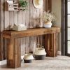 Modern Farmhouse 63-inch Narrow Entryway Console Sofa Table