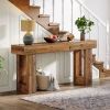 Modern Farmhouse 63-inch Narrow Entryway Console Sofa Table