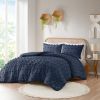 Pompom Microfiber Hypoallergenic Comforter Set
