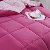 Traditional Microfiber Reversible 3 Piece Comforter Set