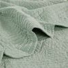 3 Piece Reversible Scalloped Edges Microfiber Quilt Set