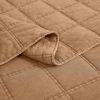 3-Piece Faded Stone Washed Cotton Quilt Set