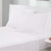 4-Piece Cotton Blend Jersey Sheet Set in White