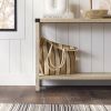 Industrial Farmhouse Entryway Table / Sofa Table Wood Finish