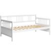 Twin size 2-in-1 Wood Daybed Frame Sofa Bed
