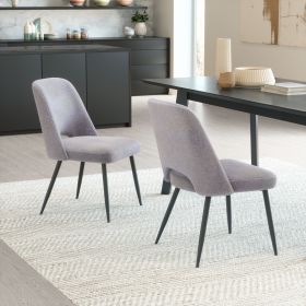 Teddy Dining Chair (Color: Gray)