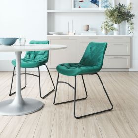 Tammy Dining Chair (Color: Green)