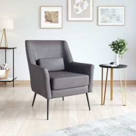 Ontario Accent Chair (Color: Vintage Black)
