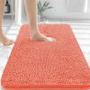 Bathroom Rugs 30x20, Extra Soft Absorbent Chenille Bath Rugs, Rubber Backing Quick Dry, Machine Washable Bath Mats for Bathroom Floor, Tub and Shower