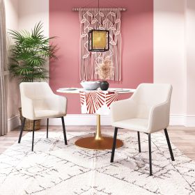 Adage Dining Chair (Color: Beige)