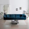 Free Combination Modular Sofa Free,4 Seater Sofa Comfy Chenille Fabric,Sectional Sofa Couch, Chenille
