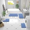 Bathroom Rugs 30x20, Extra Soft Absorbent Chenille Bath Rugs, Rubber Backing Quick Dry, Machine Washable Bath Mats for Bathroom Floor, Tub and Shower