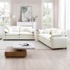 Modern Living Room Sofa Two-Piece Set, Suitable for Living room and Bedroom Sofa Set, Consists of two pieces of 2 Seater Sofa, Corduroy