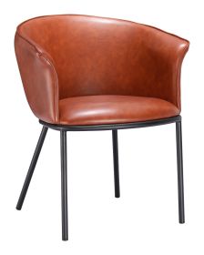 Garston Dining Chair (Color: Brown)