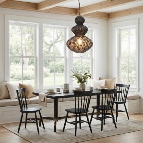 Tyce Dining Chair (Color: Black)