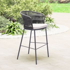 Freycinet Barstool (Color: Black)